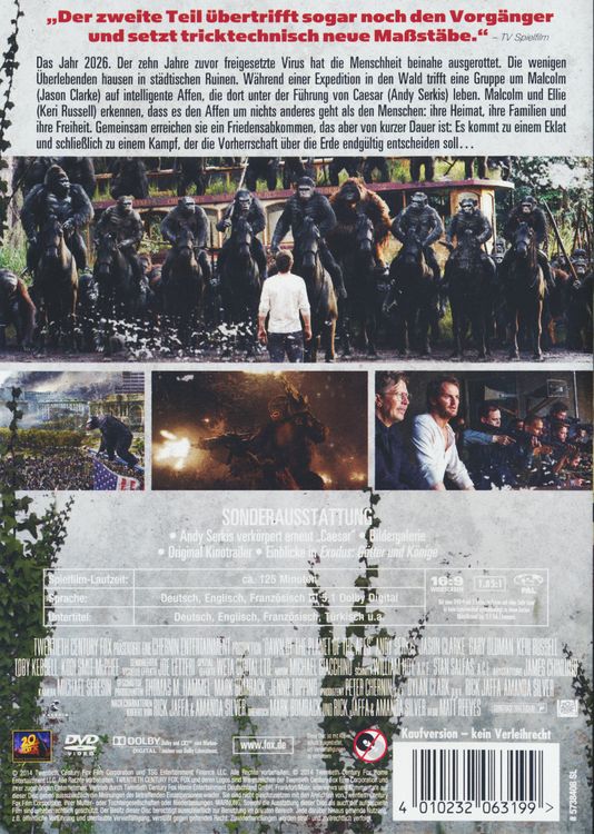 Produktbild: Planet der Affen: Revolution
