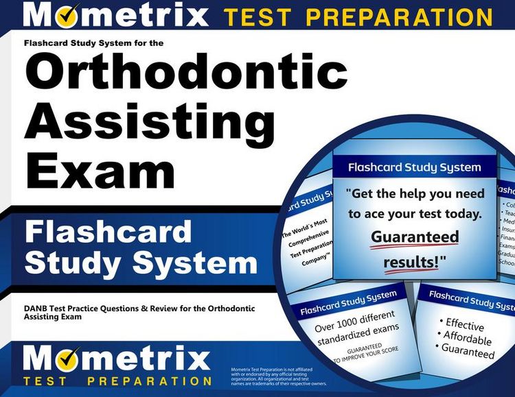 Produktbild: Flashcard Study System for the Orthodontic Assisting Exam