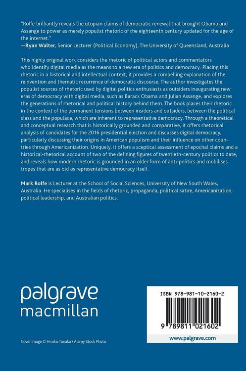 Produktbild: The Reinvention of Populist Rhetoric in The Digital Age