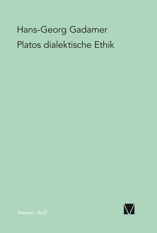 Produktbild: Platos dialektische Ethik