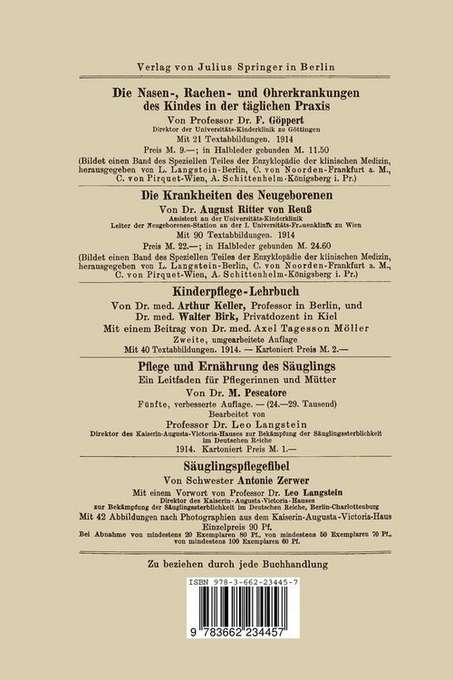 Produktbild: Klinische Beobachtungen und Erfahrungen aus der Kinderklinik (Anniestiftung) in Frankfurt a. M