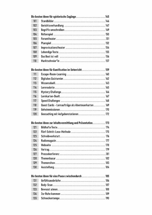 Produktbild: Die 200 besten Unterrichtsmethoden f&uuml;r die Sekundarstufe