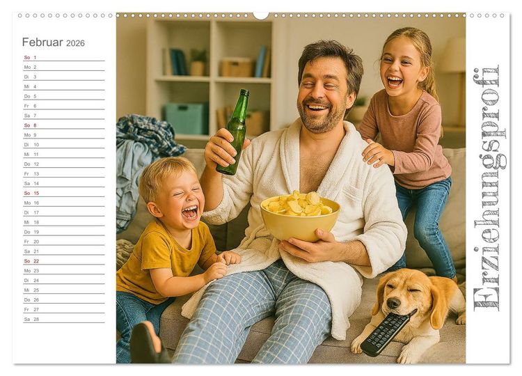 Produktbild: M&auml;nneralarm - Ein Jahr voller herrlicher M&auml;nnlichkeit (Wandkalender 2026 DIN A2 quer), CALVENDO Monatskalender