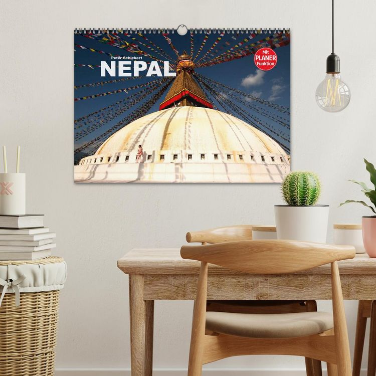 Produktbild: Nepal (Wandkalender 2026 DIN A3 quer), CALVENDO Monatskalender