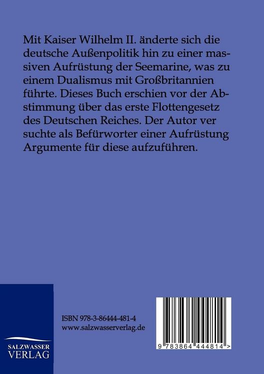 Produktbild: Deutschlands Rolle zur See