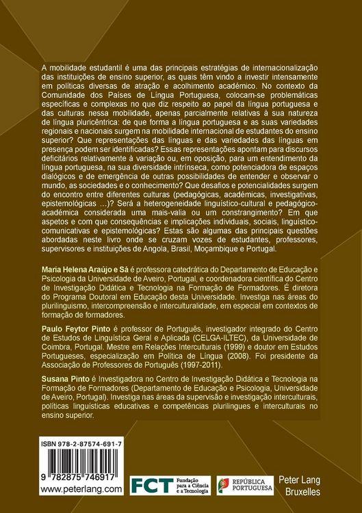 Produktbild: Mobilidade internacional de estudantes do ensino superior na CPLP: quest&otilde;es de l&iacute;ngua e cultura