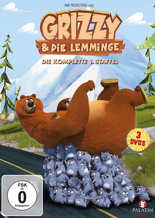 Produktbild: Grizzy & Die Lemminge - Die komplette Staffel 1 (78 Episoden) [3 DVDs]