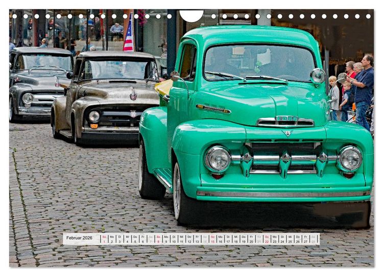 Produktbild: FORD F 1 - F 100 (Wandkalender 2026 DIN A4 quer), CALVENDO Monatskalender