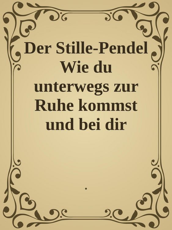 Produktbild: Der Stille-Pendel