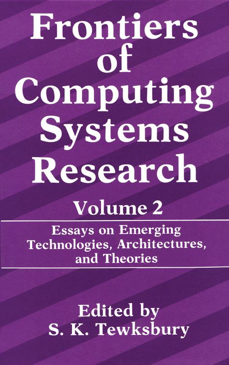 Produktbild: Frontiers of Computing Systems Research