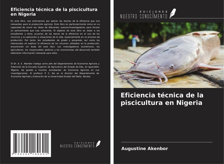 Produktbild: Eficiencia t&eacute;cnica de la piscicultura en Nigeria