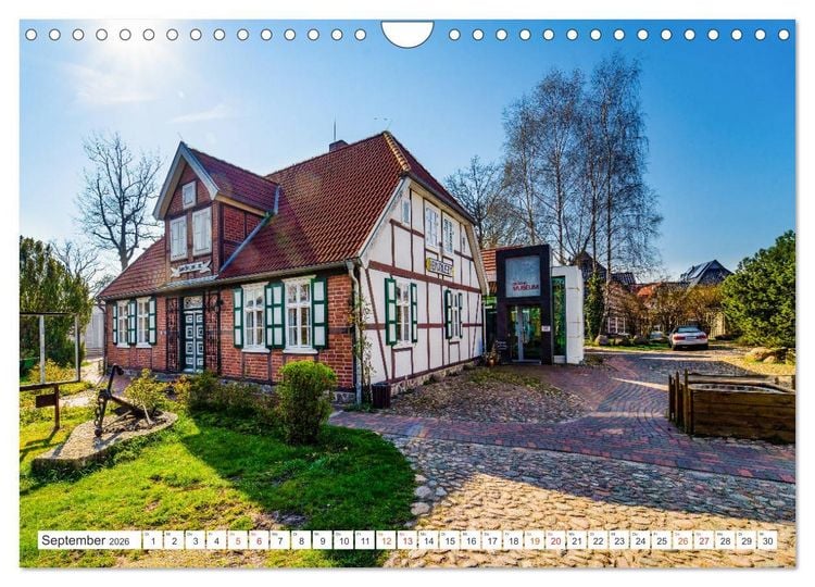 Produktbild: Zingst Stadtansichten (Wandkalender 2026 DIN A4 quer), CALVENDO Monatskalender