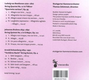 Produktbild: Beethoven/Brahms/Schoenberg