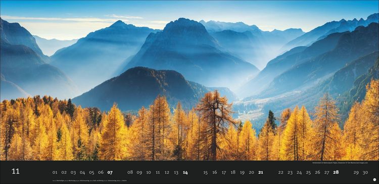 Produktbild: Magic Moments Panoramakalender 2027