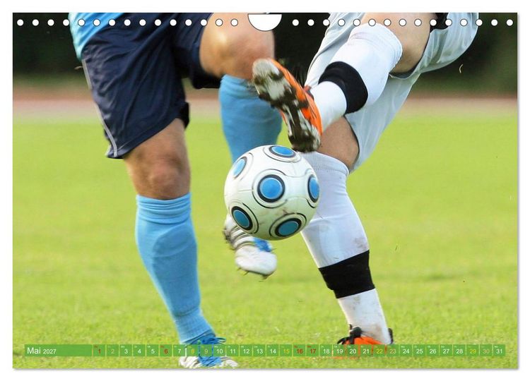 Produktbild: Ich liebe Fu&szlig;ball (Wandkalender 2027 DIN A4 quer), CALVENDO Monatskalender