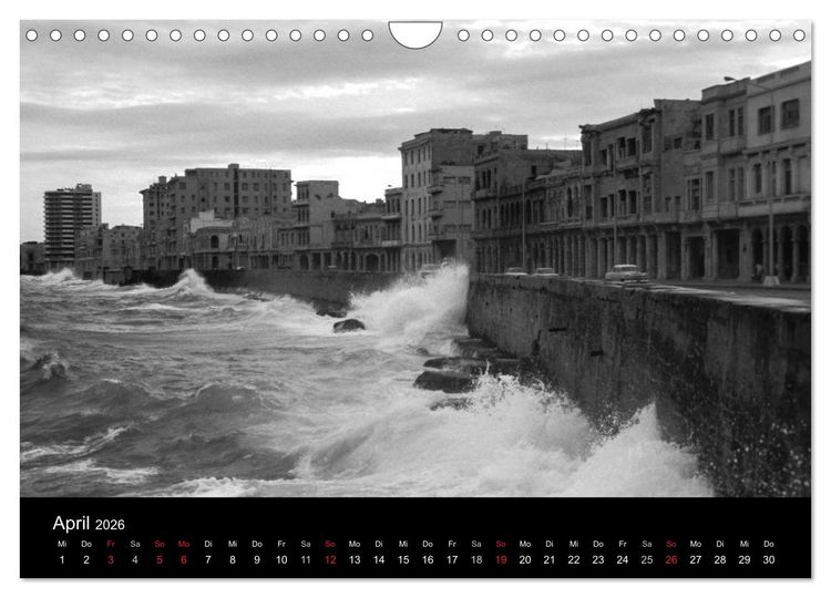 Produktbild: Architektur in Schwarz-Wei&szlig; (Wandkalender 2026 DIN A4 quer), CALVENDO Monatskalender