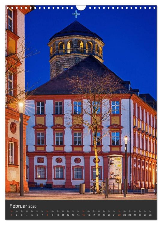 Produktbild: Bayreuth 2026 (Wandkalender 2026 DIN A3 hoch), CALVENDO Monatskalender