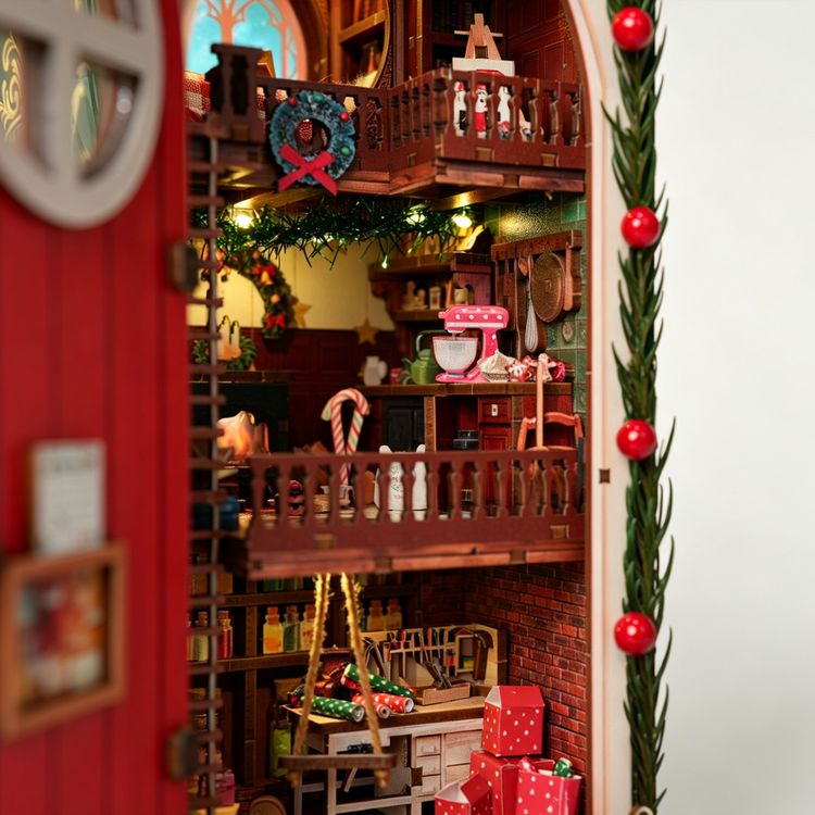 Produktbild: Book Nook DIY B&uuml;cherecke Magische Wichtelwelt