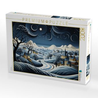 Produktbild: CALVENDO Puzzle Stille Nacht | 2000 Teile Lege-Gr&ouml;&szlig;e 90x67cm Foto-Puzzle f&uuml;r gl&uuml;ckliche Stunden