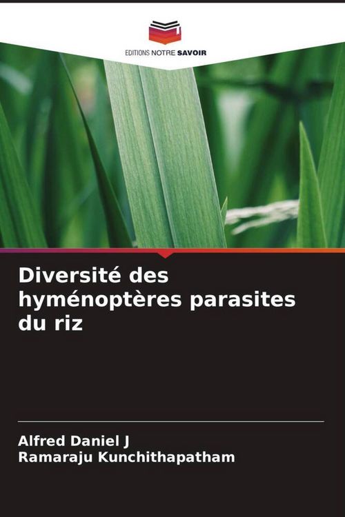 Produktbild: Diversit&eacute; des hym&eacute;nopt&egrave;res parasites du riz