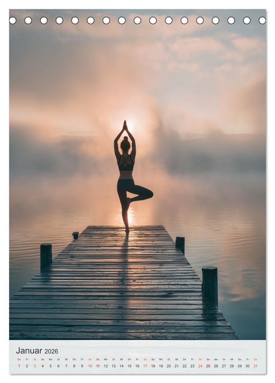 Produktbild: Spirituelle Reise (Tischkalender 2026 DIN A5 hoch), CALVENDO Monatskalender