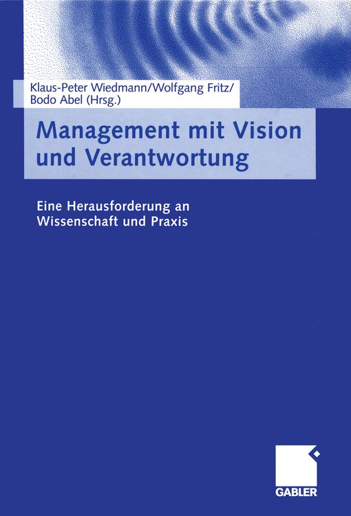 Produktbild: Management mit Vision und Verantwortung