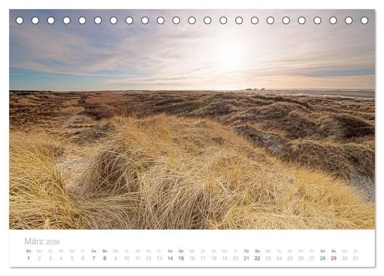 Produktbild: St. Peter-Ording (Tischkalender 2026 DIN A5 quer), CALVENDO Monatskalender