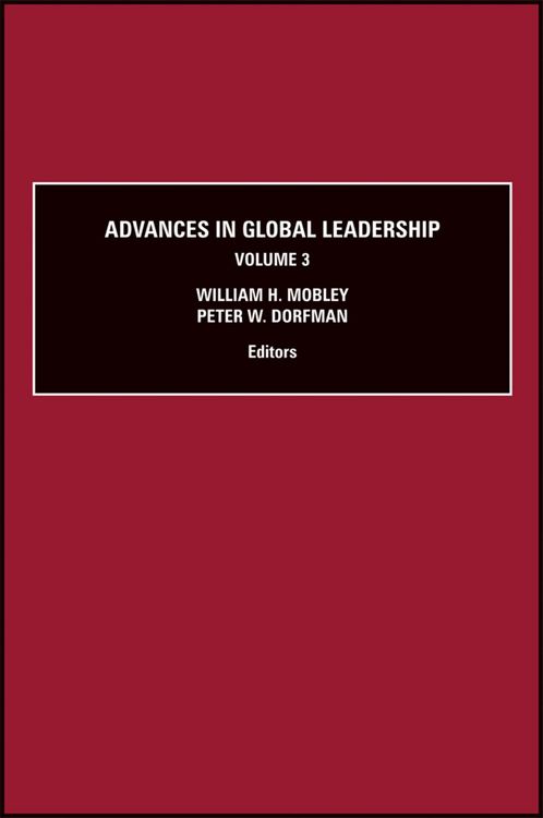 Produktbild: Advances in Global Leadership