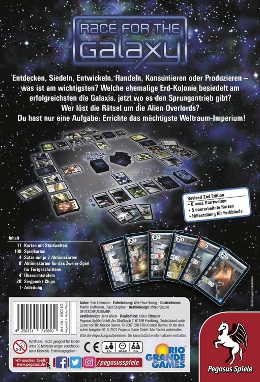 Produktbild: Pegasus - Race for the Galaxy