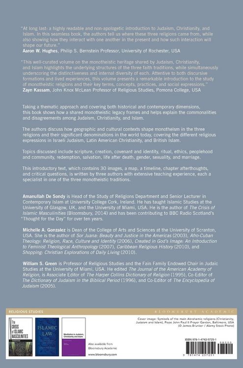 Produktbild: Judaism, Christianity, and Islam