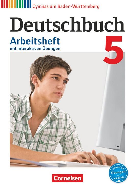 Produktbild: Deutschbuch Gymnasium - Baden-W&uuml;rttemberg - 2016 - 9. Klasse - Arbeitsheft mit interaktiven &Uuml;bungen auf scook.de