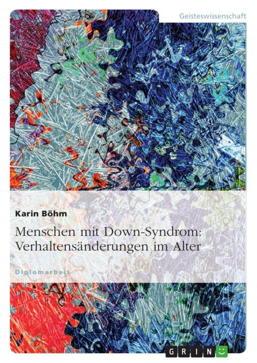 Produktbild: Menschen mit Down-Syndrom: Verhaltens&auml;nderungen im Alter