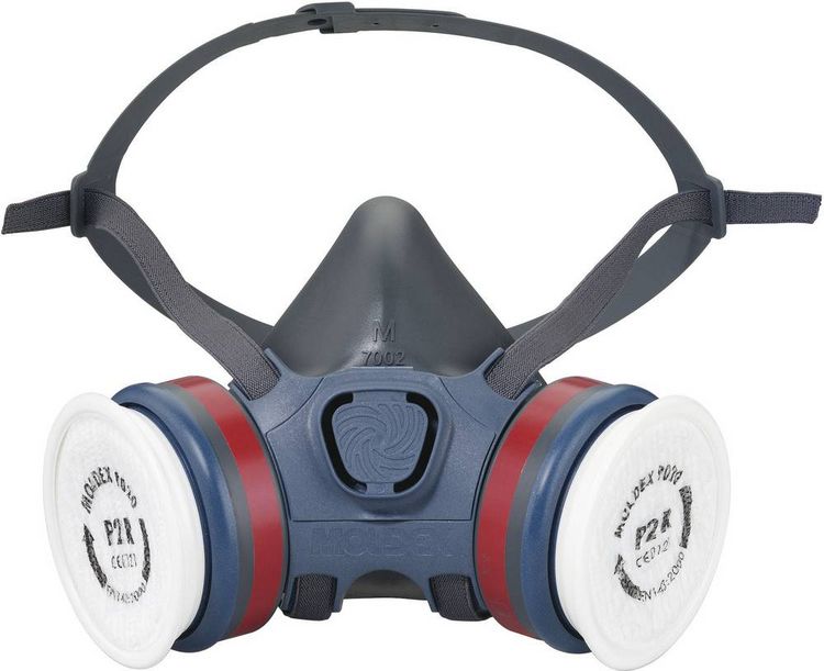 Produktbild: Atemschutzhalbmaske 700201 EN 140 EN 14387 EN 143 o.Filter M MOLDEX