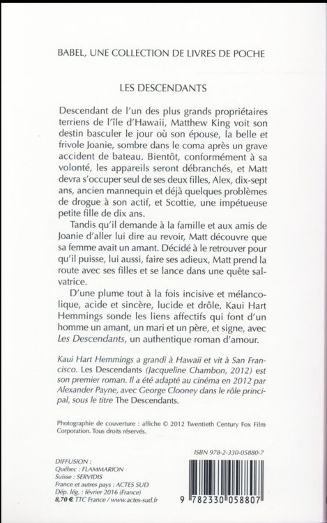 Produktbild: Les descendants