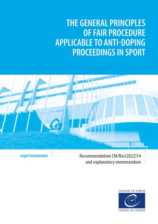 Produktbild: The general principles of fair procedure applicable to anti-doping proceedings