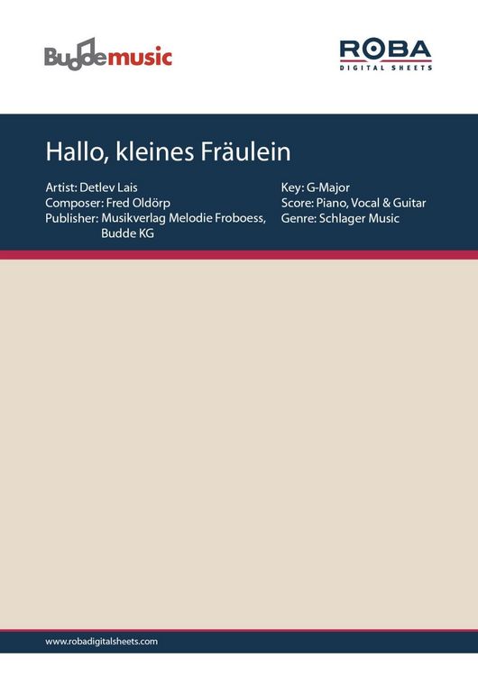 Produktbild: Hallo, kleines Fr&auml;ulein