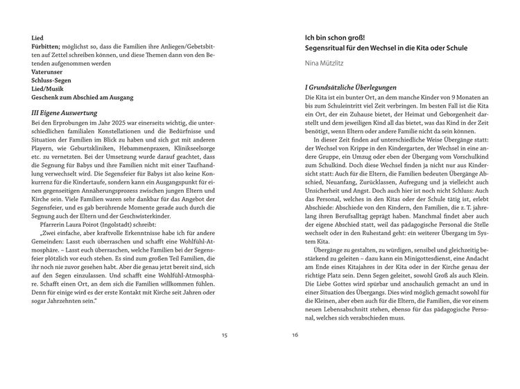 Produktbild: Und mittendrin: Segen