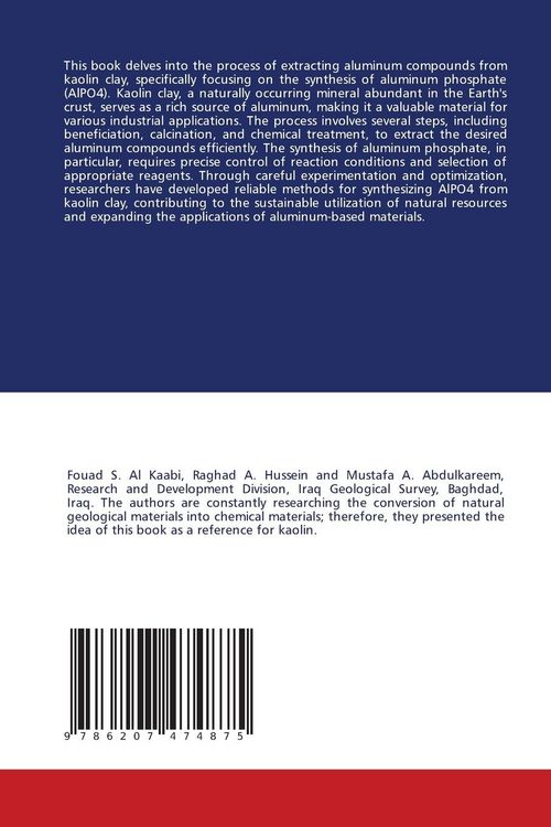 Produktbild: Unearthing Aluminum: The Journey of Synthesizing Aluminum Compounds