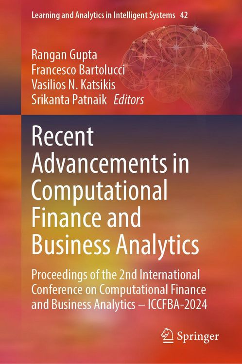 Produktbild: Recent Advancements in Computational Finance and Business Analytics
