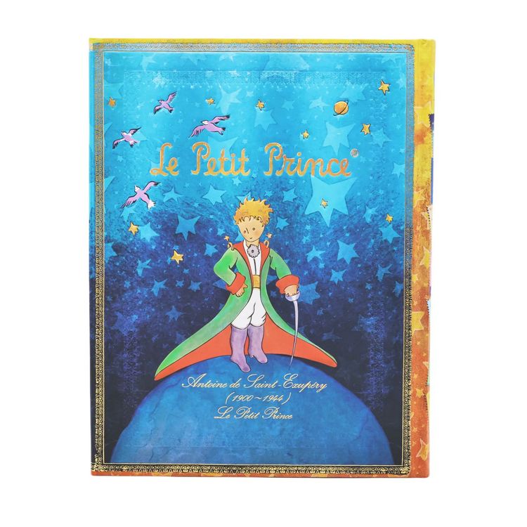 Produktbild: Saint-Exup&eacute;ry, The Little Prince (Embellished Manuscripts Collection) Ultra Unlined Hardcover Journal (Wrap Closure)