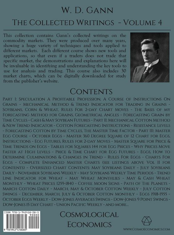 Produktbild: Collected Writings of W.D. Gann - Volume 4
