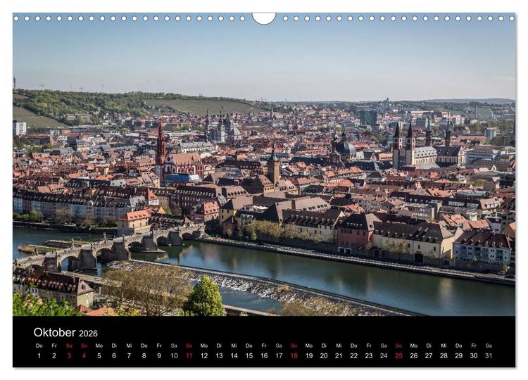 Produktbild: Malerisches Frankenland (Wandkalender 2026 DIN A3 quer), CALVENDO Monatskalender
