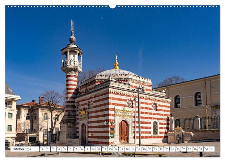 Produktbild: Istanbul - Faszination Moschee (hochwertiger Premium Wandkalender 2026 DIN A2 quer), Kunstdruck in Hochglanz