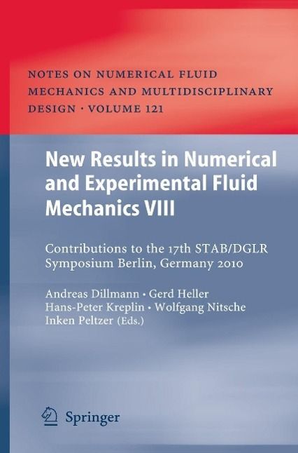 Produktbild: New Results in Numerical and Experimental Fluid Mechanics VIII