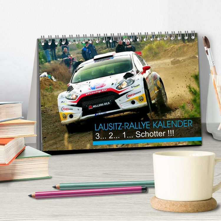 Produktbild: Lausitz-Rallye Kalender (Tischkalender 2026 DIN A5 quer), CALVENDO Monatskalender