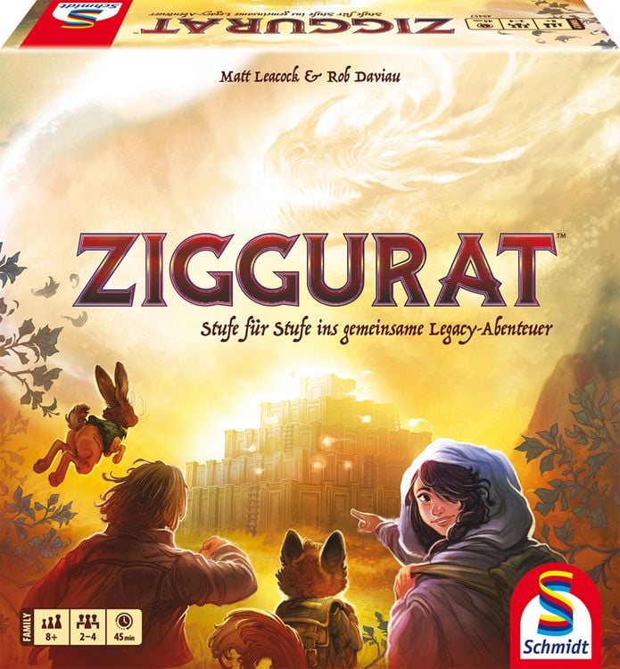 Produktbild: Schmidt 49457 - Ziggurat, Legacy-Spiel, Familienspiel