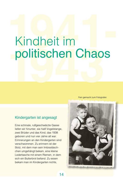 Produktbild: Wir vom Jahrgang 1938 - Kindheit und Jugend