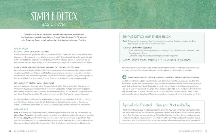 Produktbild: Easy Detox mit Ayurveda