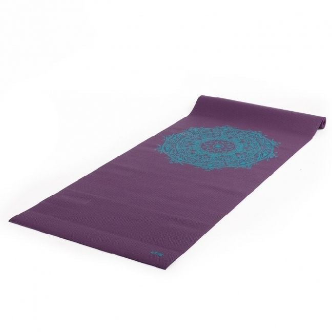 Produktbild: Yogamatte Leela Collection Mandala, aubergine