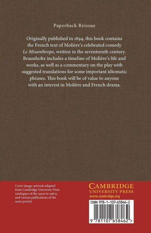 Produktbild: Le Misanthrope